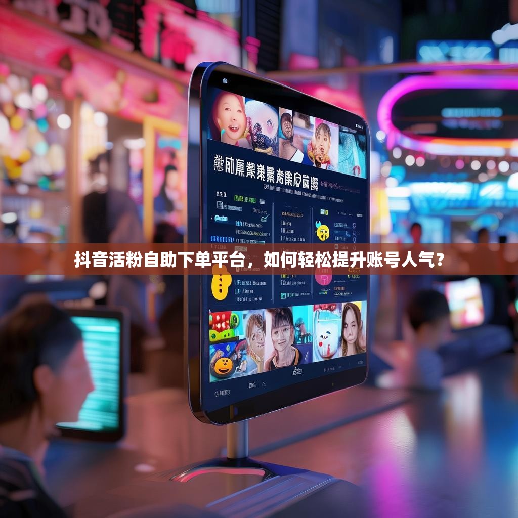 抖音活粉自助下单平台，如何轻松提升账号人气？