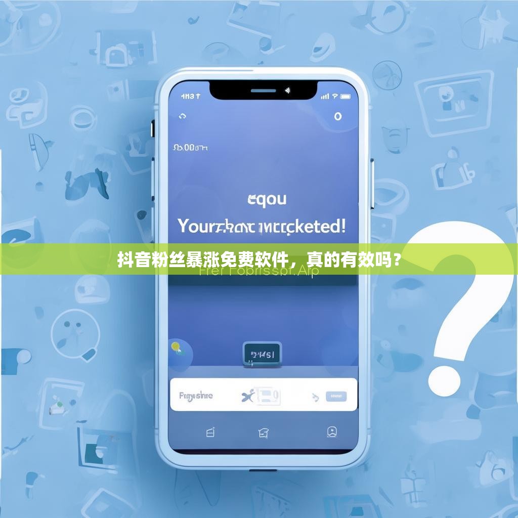 抖音粉丝暴涨免费软件,真的有效吗? 抖音粉丝暴涨免费软件,真的有效吗?