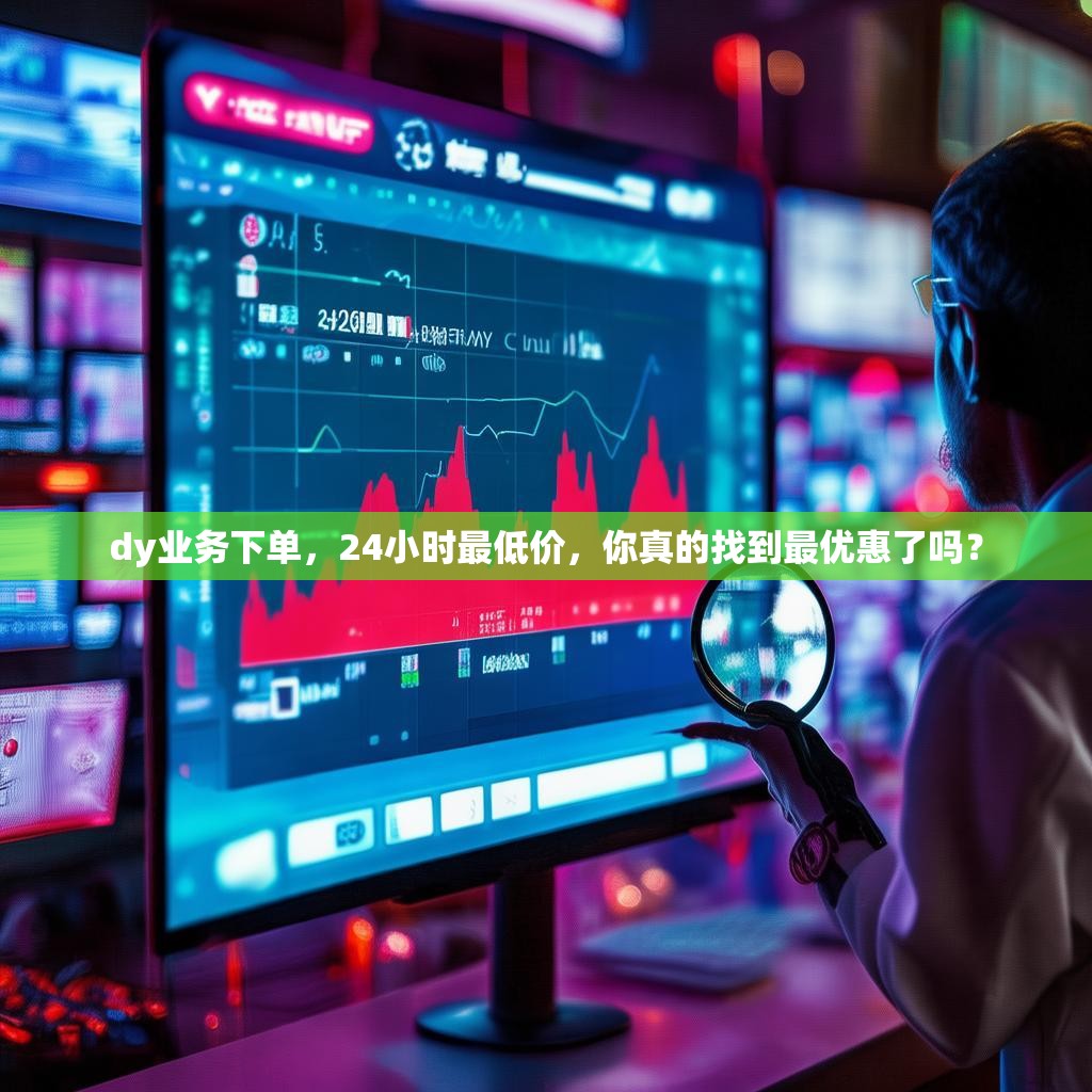 dy业务下单，24小时最低价，你真的找到最优惠了吗？