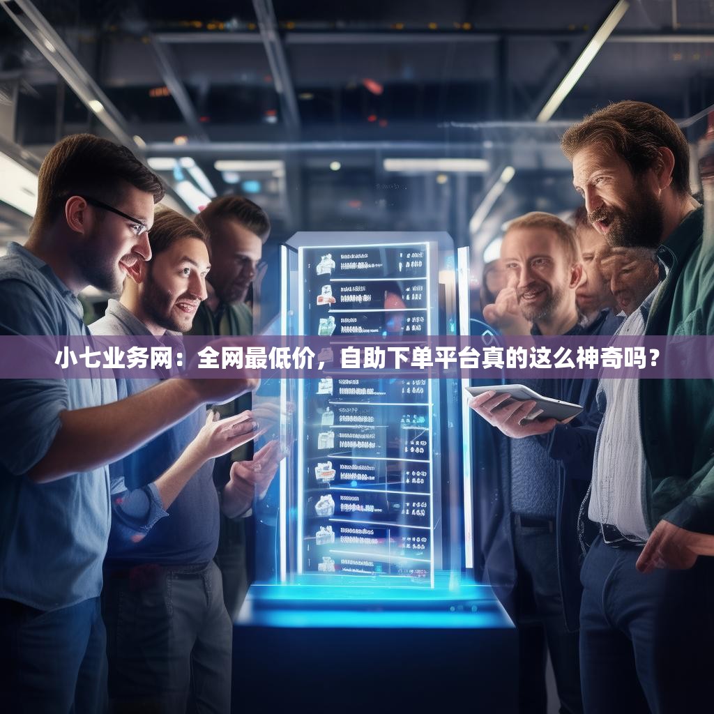 小七业务网：全网最低价，自助下单平台真的这么神奇吗？
