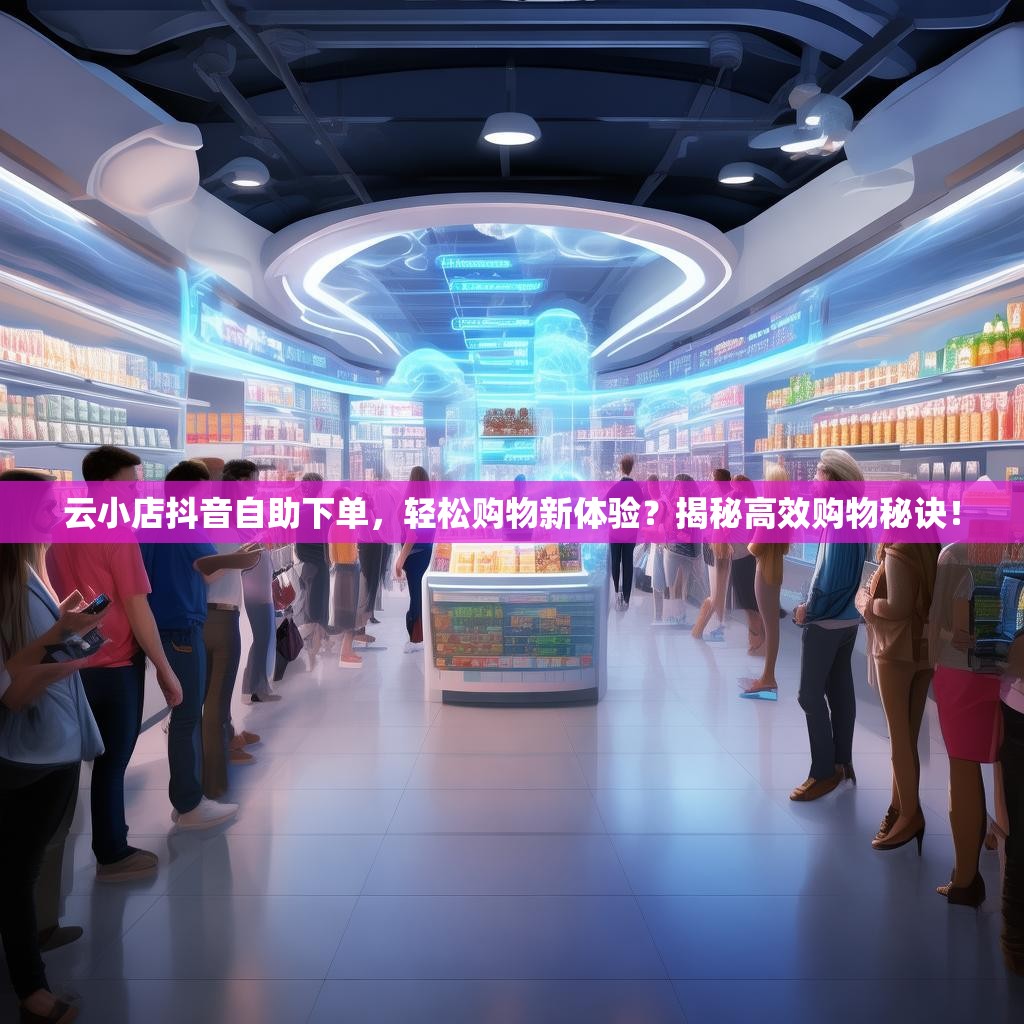 云小店抖音自助下单,轻松购物新体验?揭秘高效购物秘诀! 云小店抖音自助下单,轻松购物新体验?揭秘高效购物秘诀!
