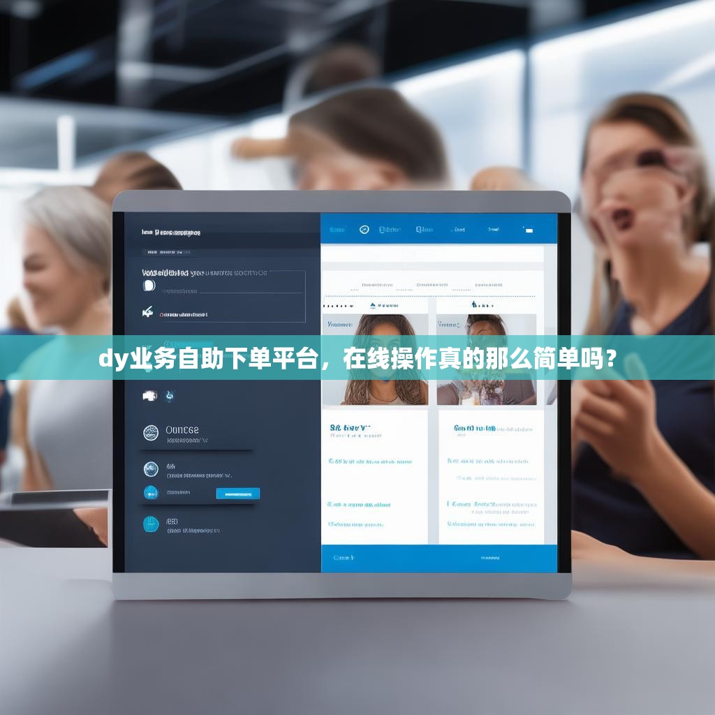 dy业务自助下单平台，在线操作真的那么简单吗？