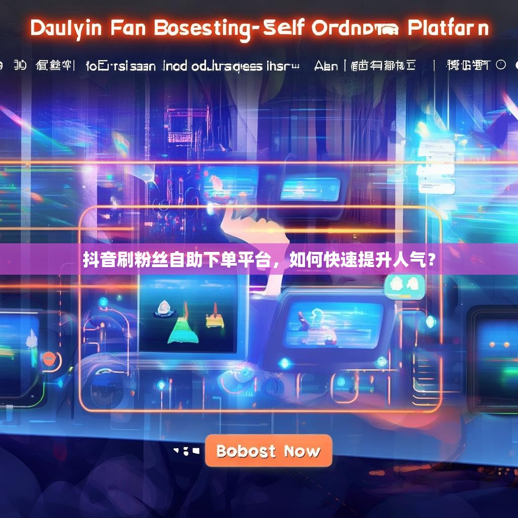 抖音刷粉丝自助下单平台，如何快速提升人气？