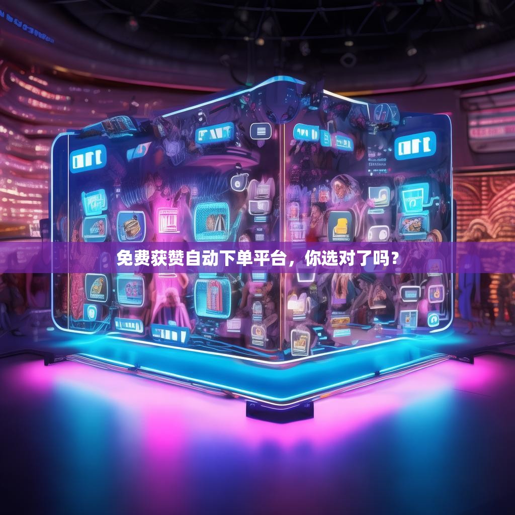 免费获赞自动下单平台，你选对了吗？