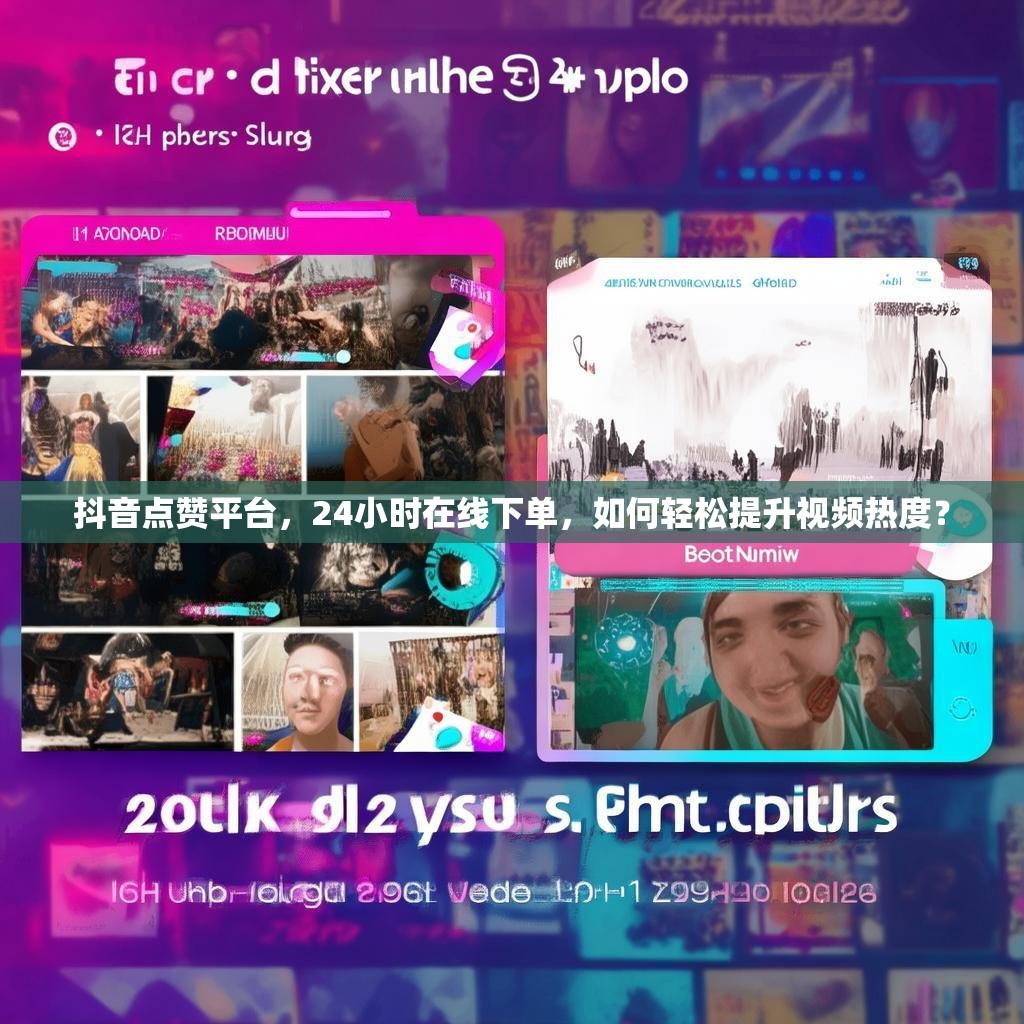 抖音点赞平台，24小时在线下单，如何轻松提升视频热度？