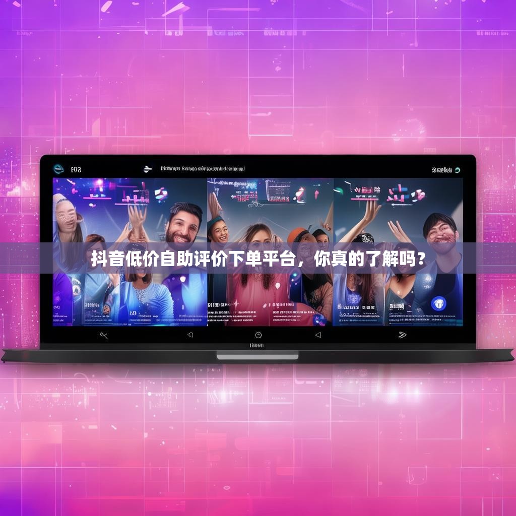 抖音低价自助评价下单平台，你真的了解吗？