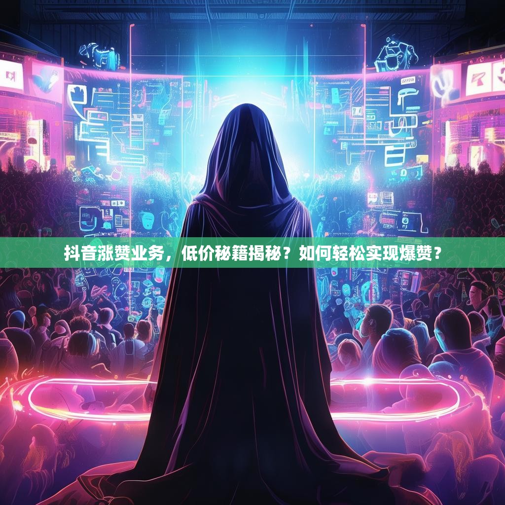 抖音涨赞业务，低价秘籍揭秘？如何轻松实现爆赞？