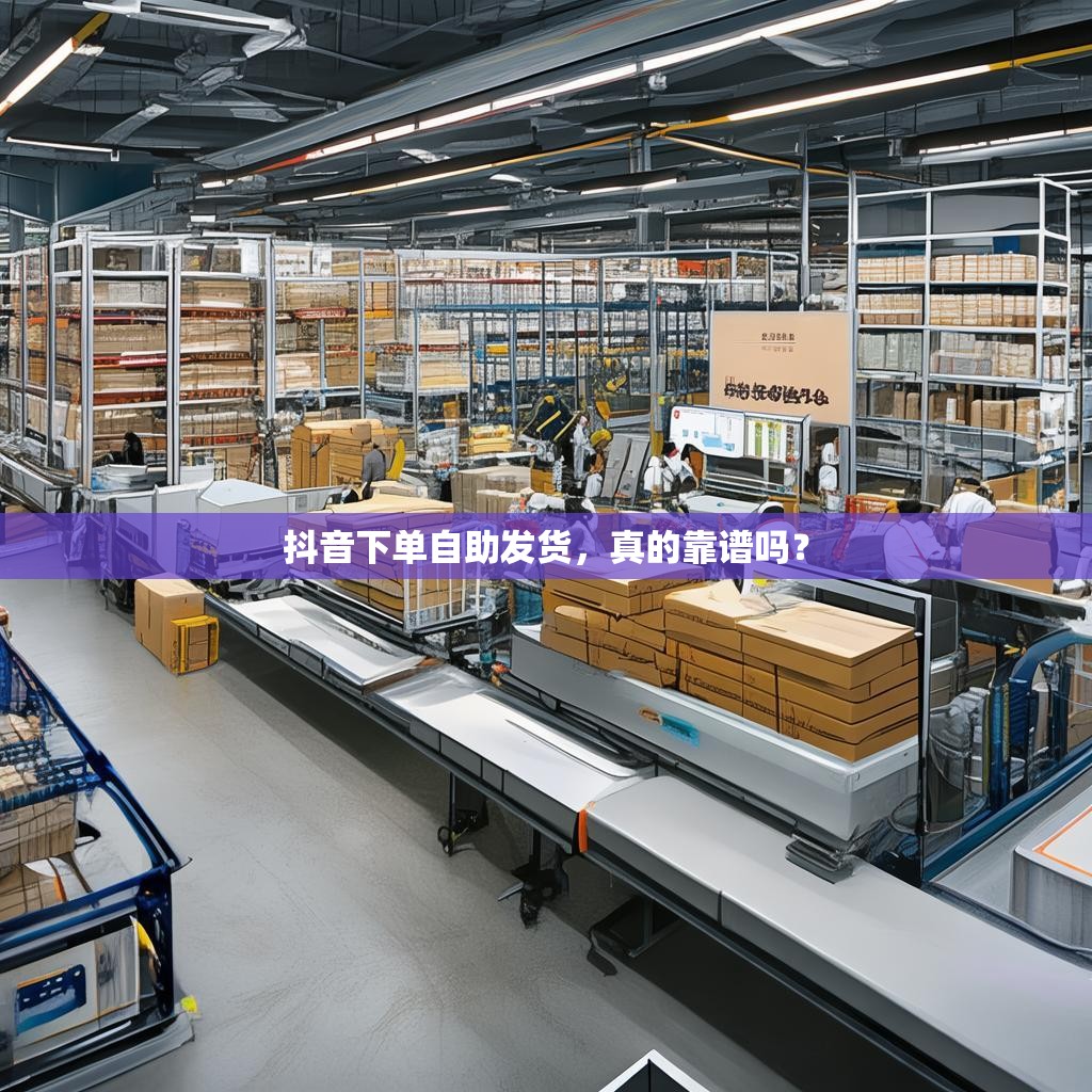 抖音下单自助发货，真的靠谱吗？