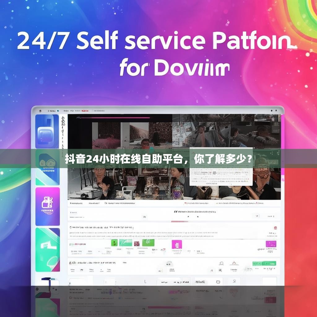 抖音24小时在线自助平台，你了解多少？