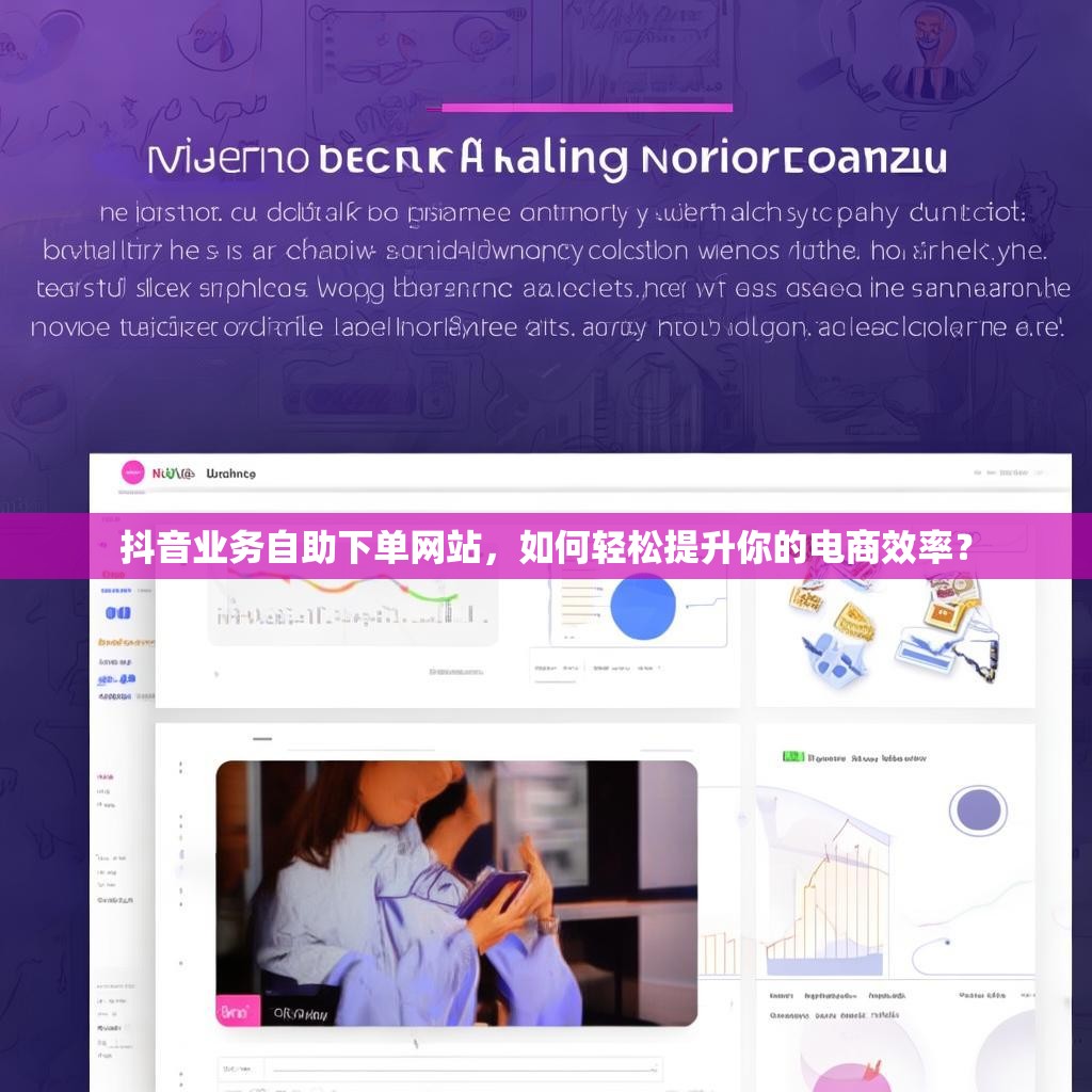 抖音业务自助下单网站，如何轻松提升你的电商效率？