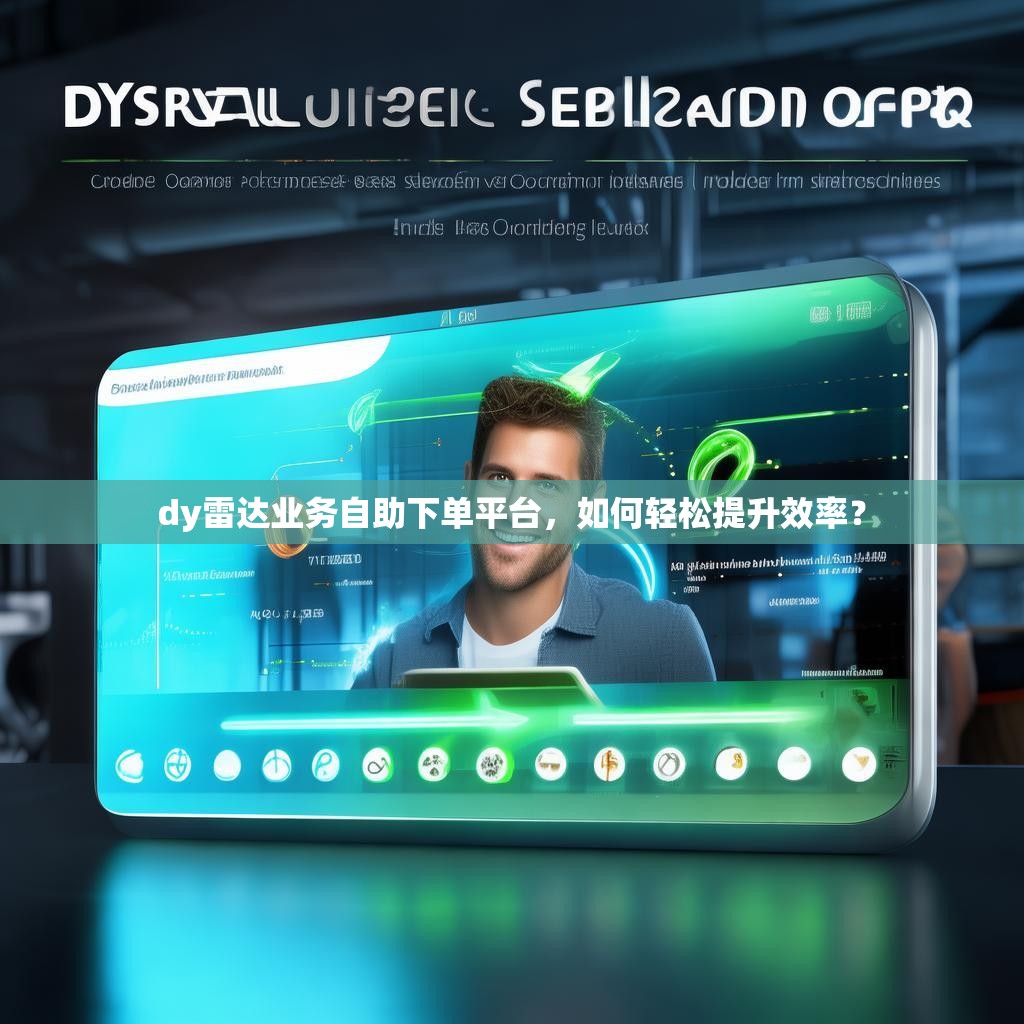 dy雷达业务自助下单平台，如何轻松提升效率？