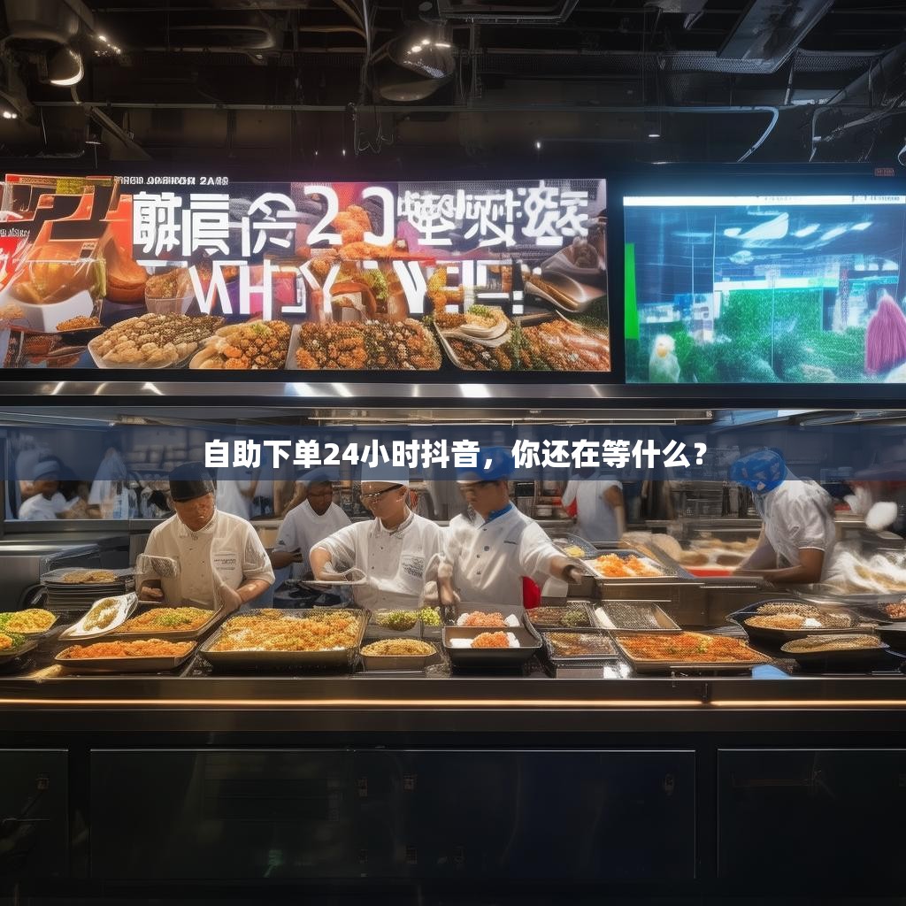 自助下单24小时抖音，你还在等什么？