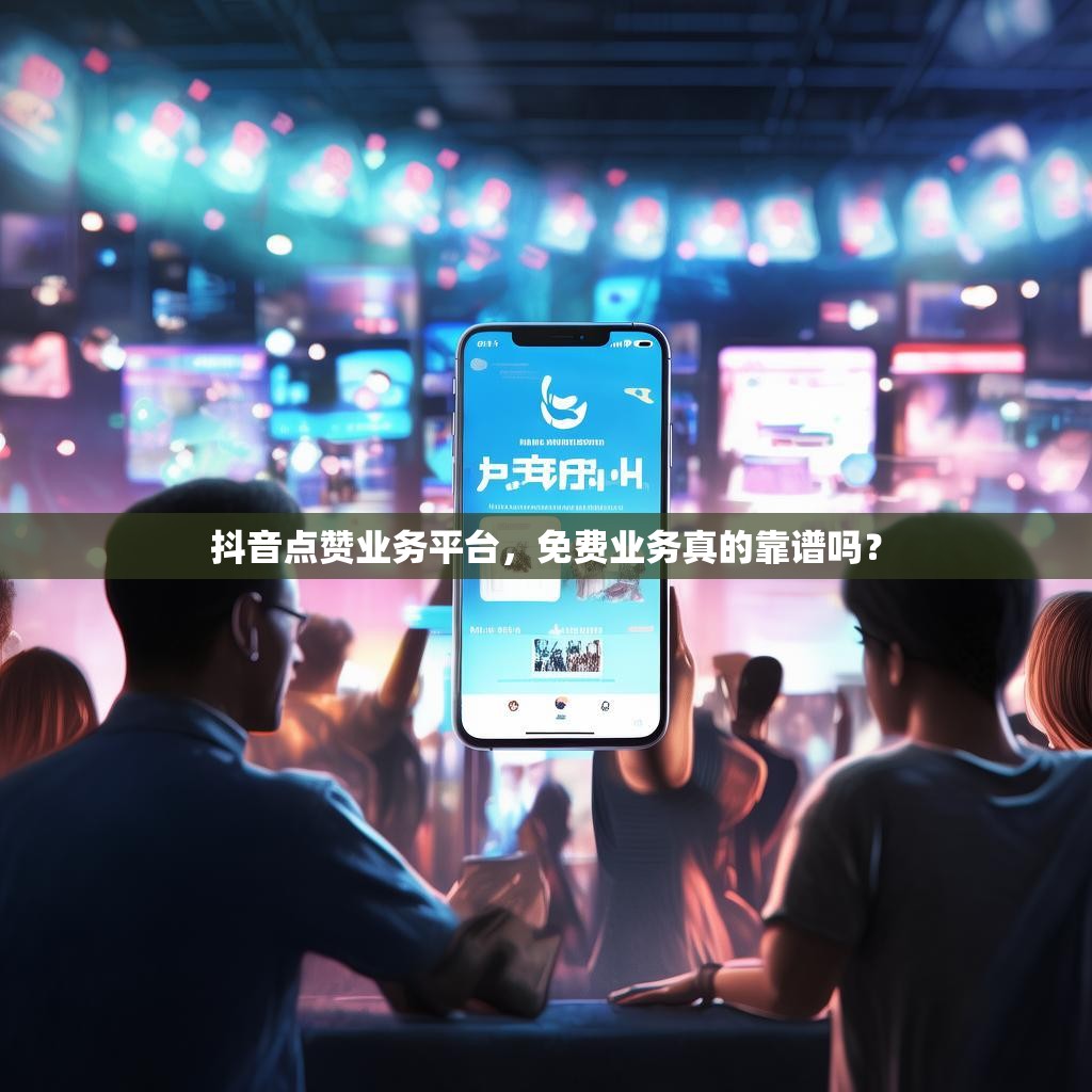 抖音点赞业务平台，免费业务真的靠谱吗？