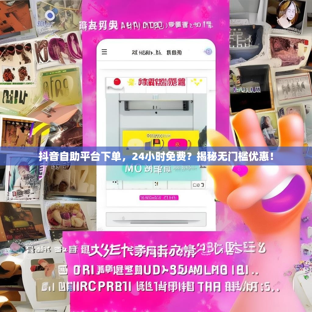 抖音自助平台下单，24小时免费？揭秘无门槛优惠！