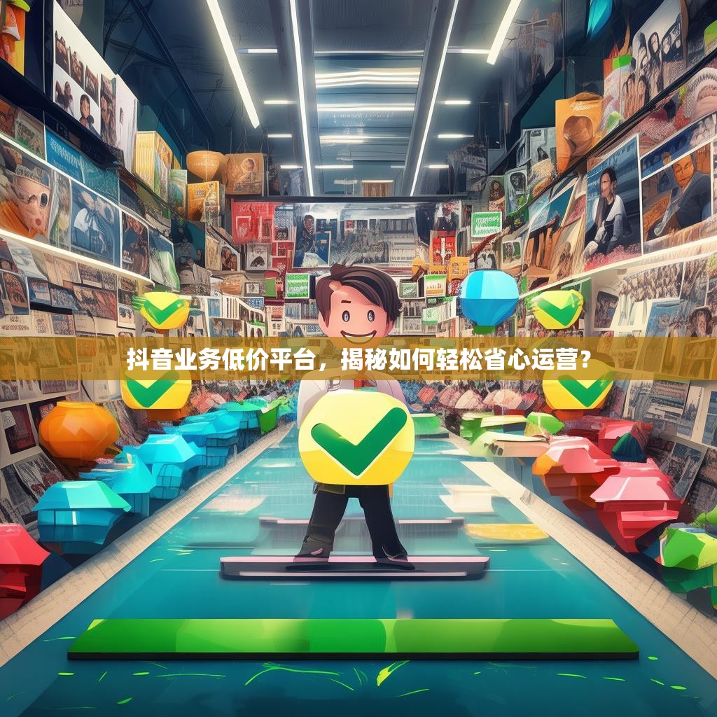 抖音业务低价平台，揭秘如何轻松省心运营？