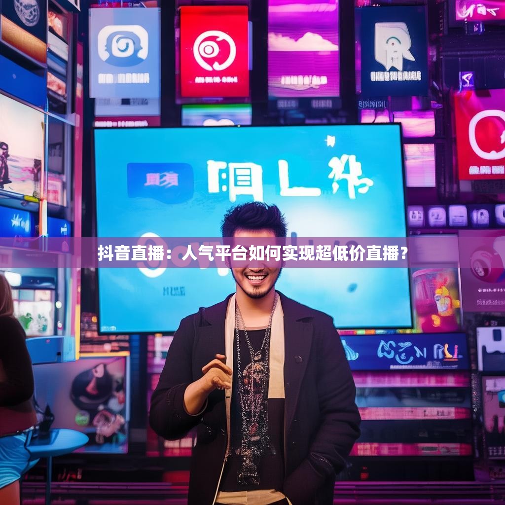 抖音直播：人气平台如何实现超低价直播？