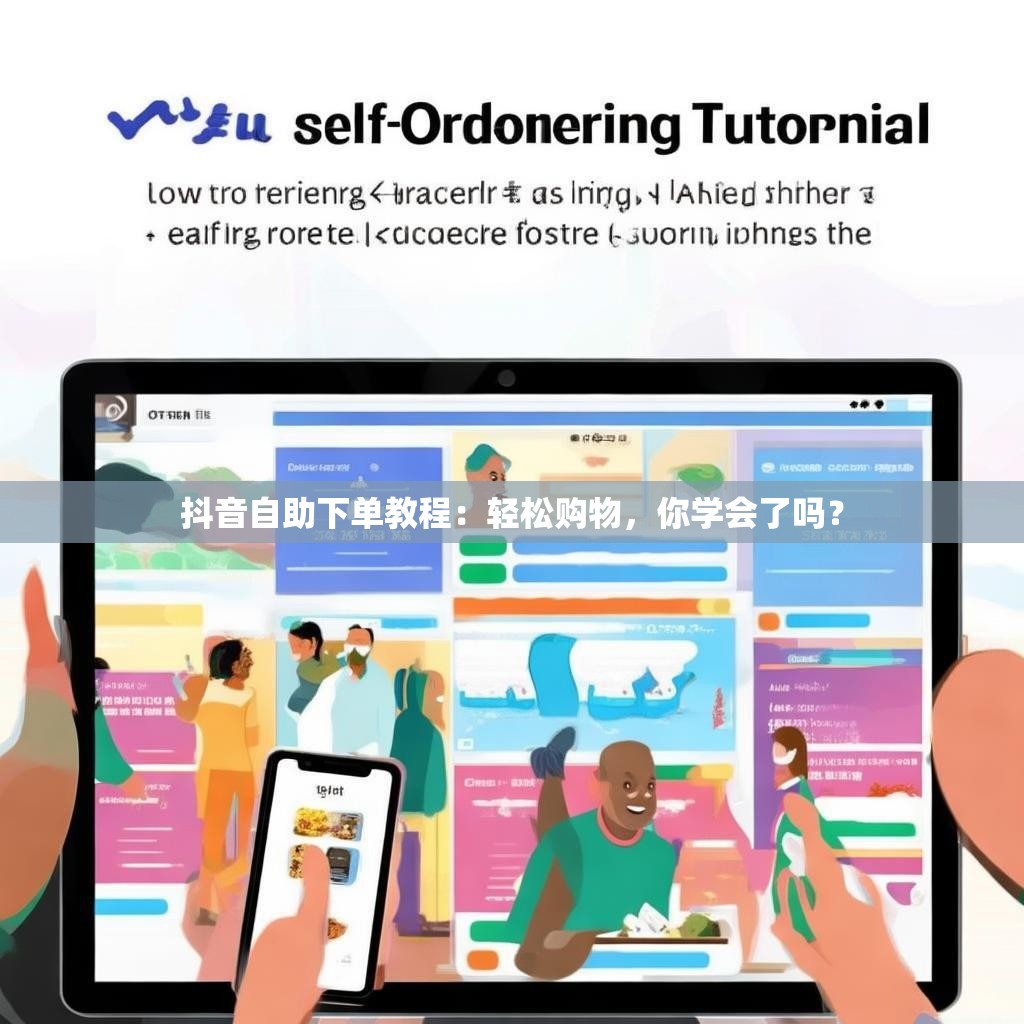 抖音自助下单教程：轻松购物，你学会了吗？