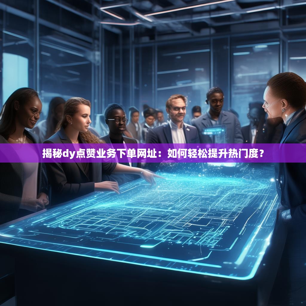 揭秘dy点赞业务下单网址：如何轻松提升热门度？