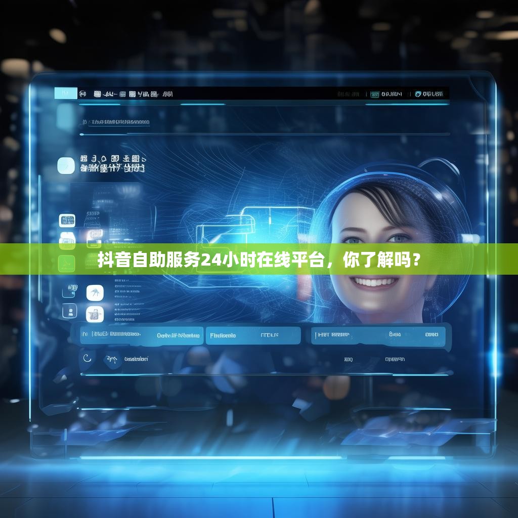 抖音自助服务24小时在线平台,你了解吗? 抖音自助服务24小时在线平台,你了解吗?