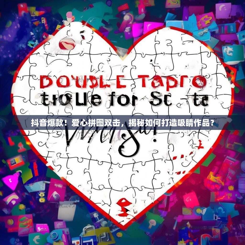 抖音爆款！爱心拼图双击，揭秘如何打造吸睛作品？