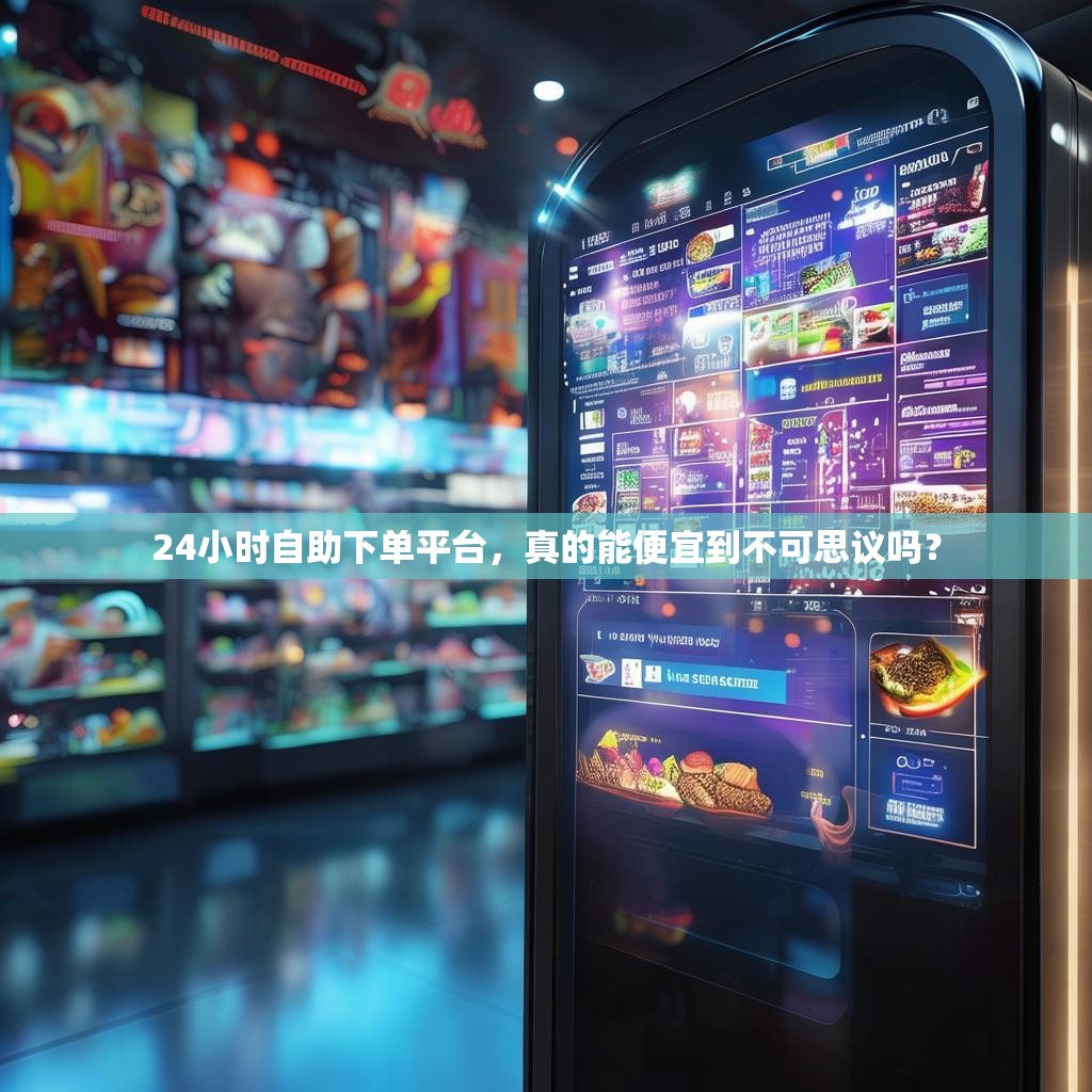 24小时自助下单平台，真的能便宜到不可思议吗？