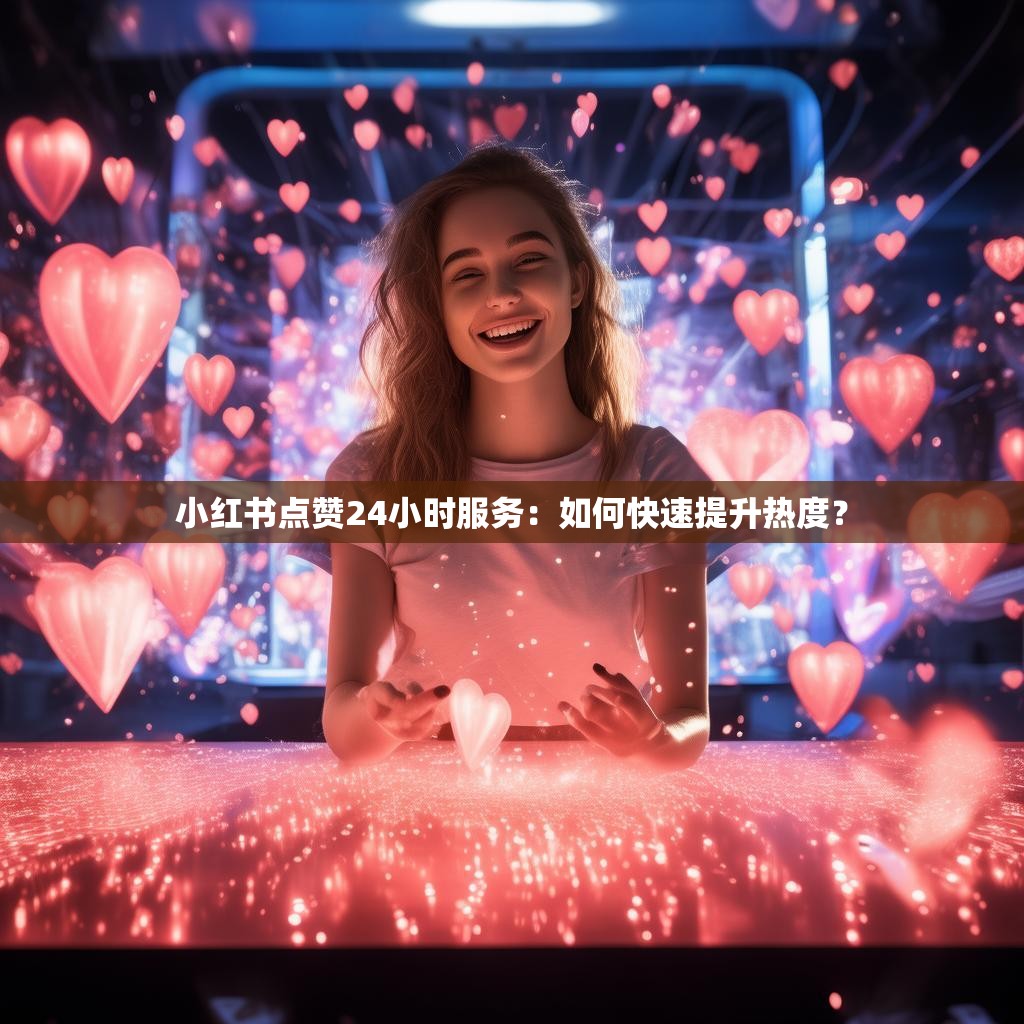 小红书点赞24小时服务：如何快速提升热度？