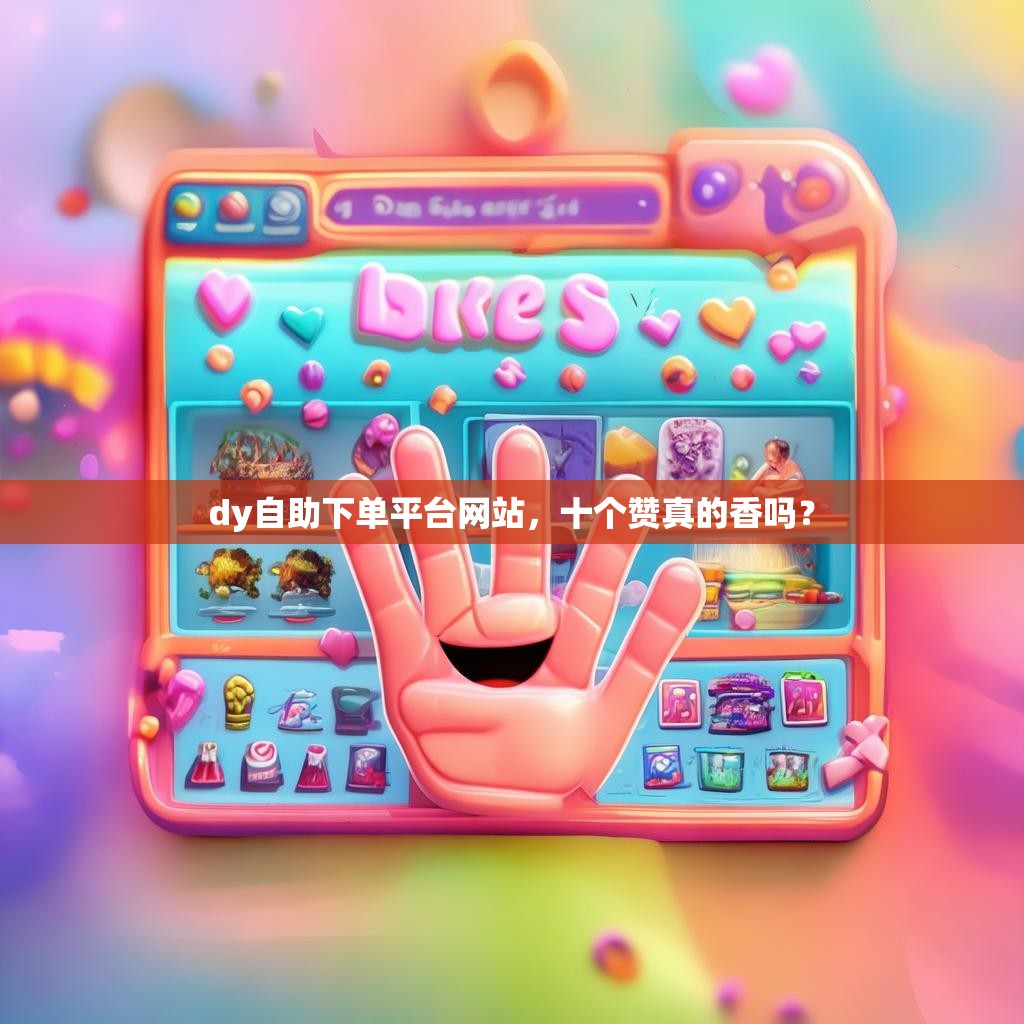 dy自助下单平台网站，十个赞真的香吗？