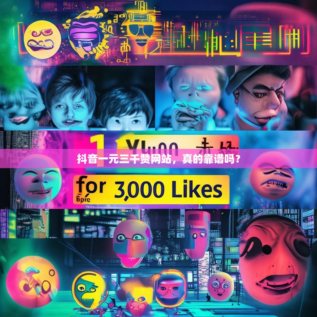 抖音一元三千赞网站，真的靠谱吗？