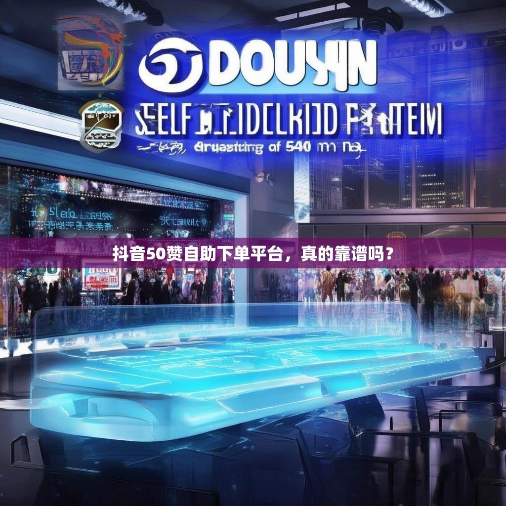 抖音50赞自助下单平台，真的靠谱吗？