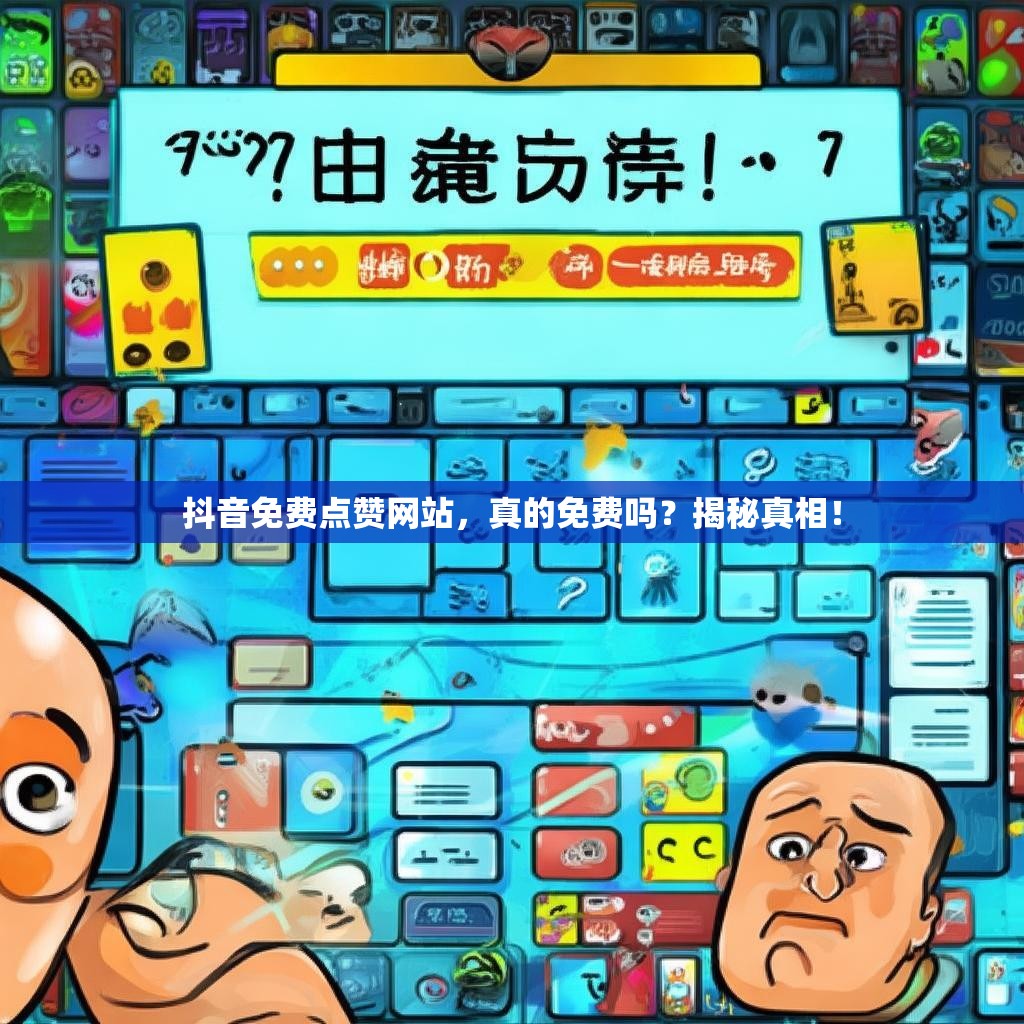 抖音免费点赞网站，真的免费吗？揭秘真相！