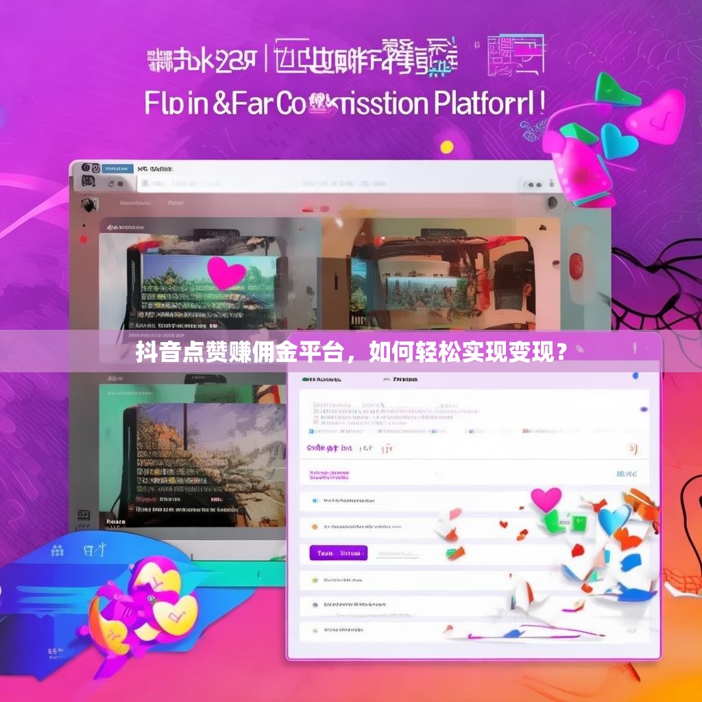 抖音点赞赚佣金平台，如何轻松实现变现？