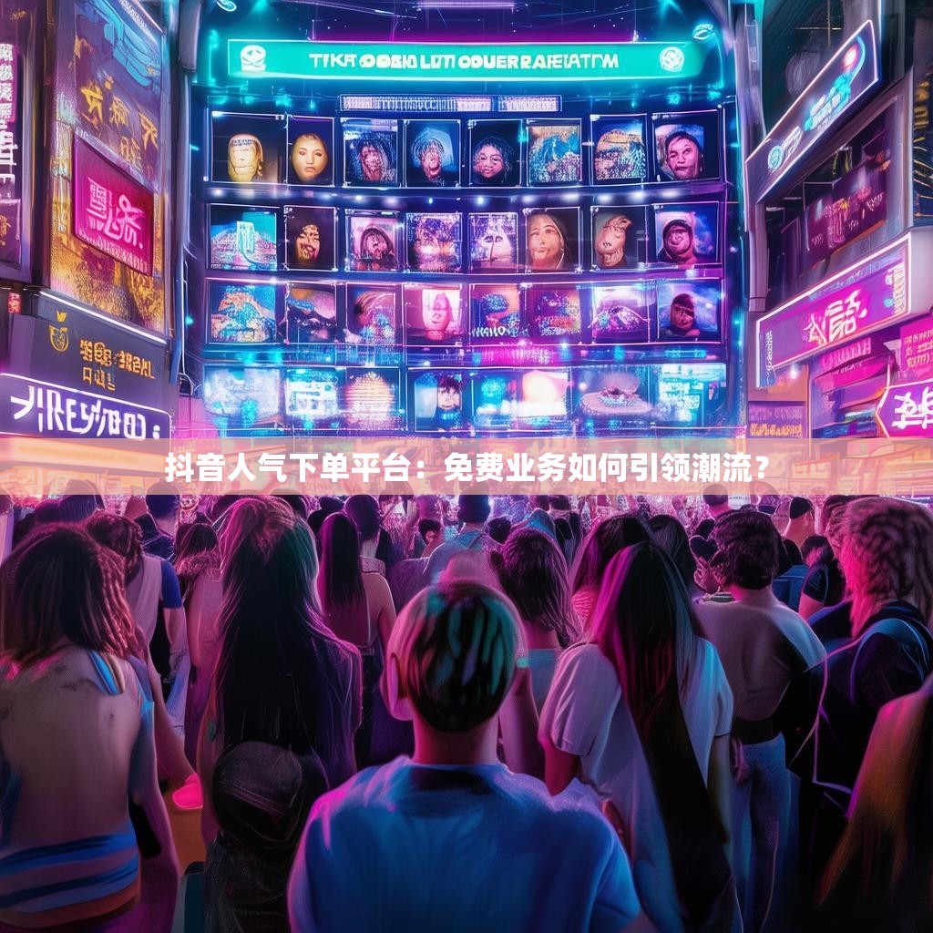 抖音人气下单平台:免费业务如何引领潮流? 抖音人气下单平台:免费业务如何引领潮流?