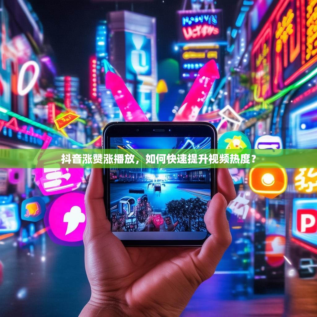 抖音涨赞涨播放，如何快速提升视频热度？