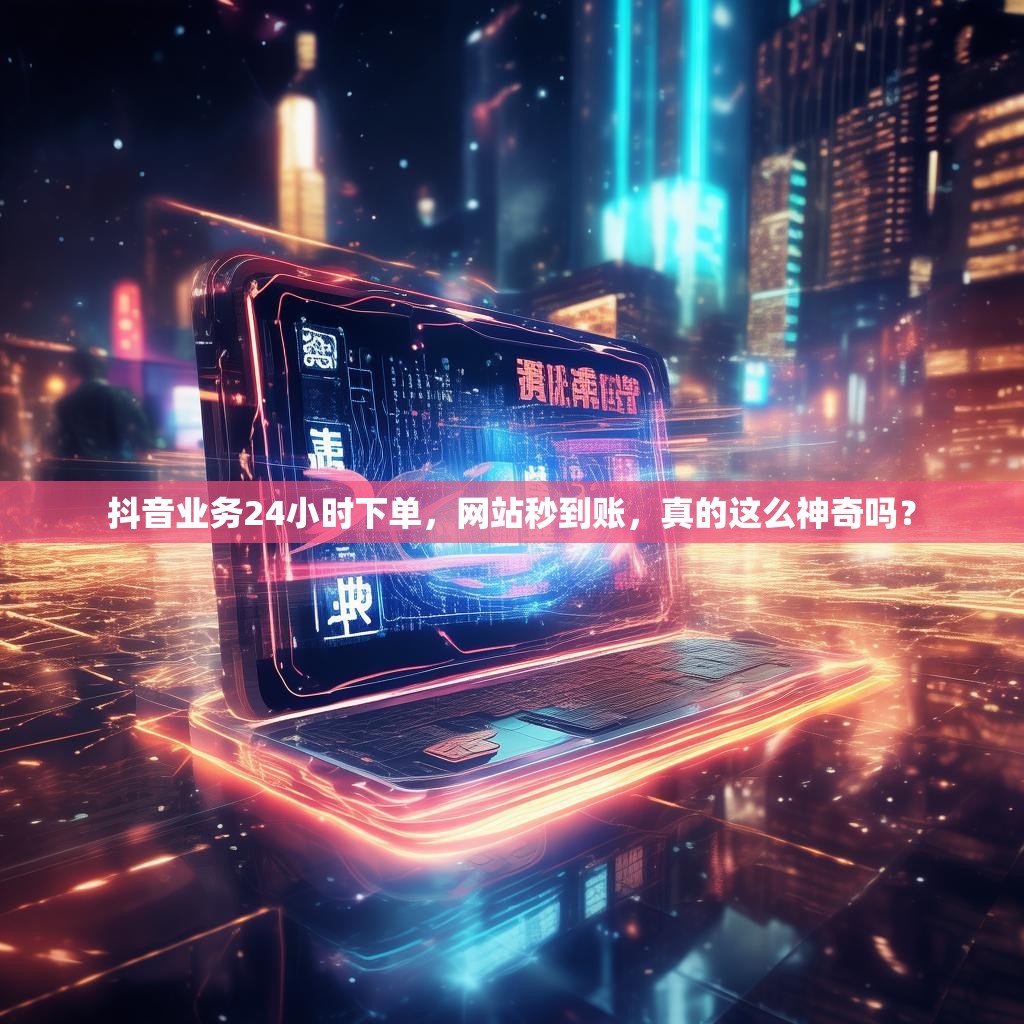 抖音业务24小时下单,网站秒到账,真的这么神奇吗? 抖音业务24小时下单,网站秒到账,真的这么神奇吗?
