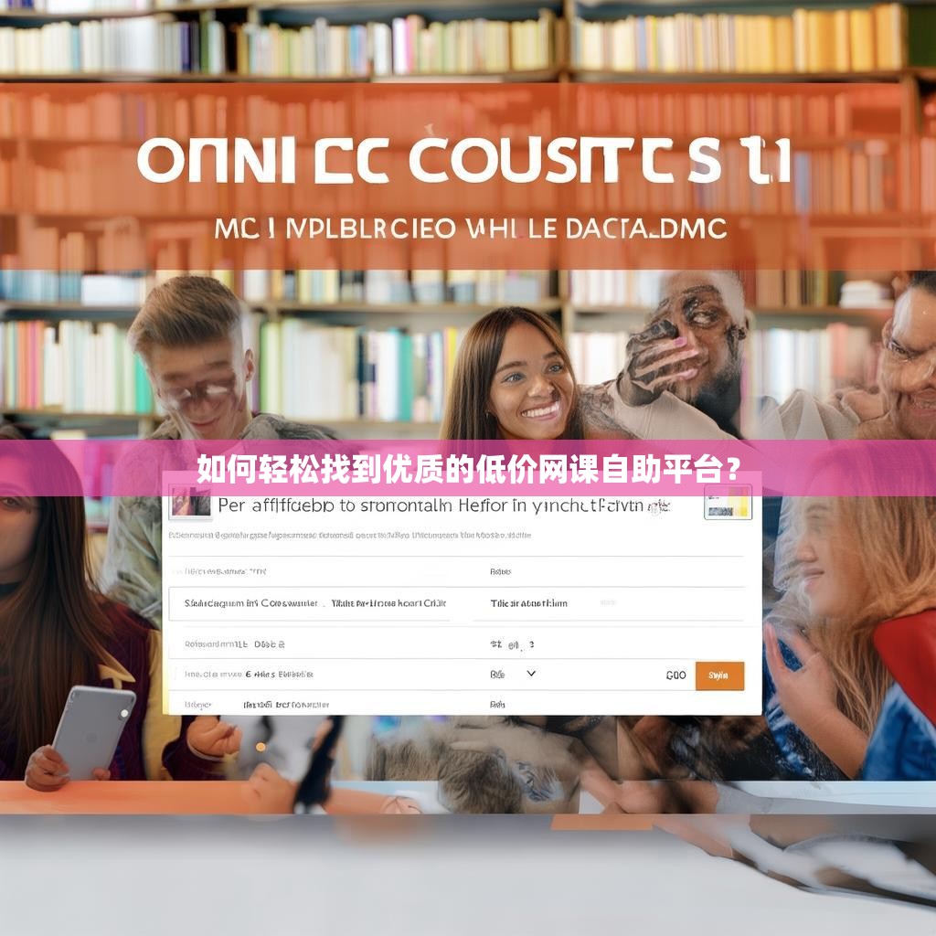 如何轻松找到优质的低价网课自助平台? 如何轻松找到优质的低价网课自助平台?