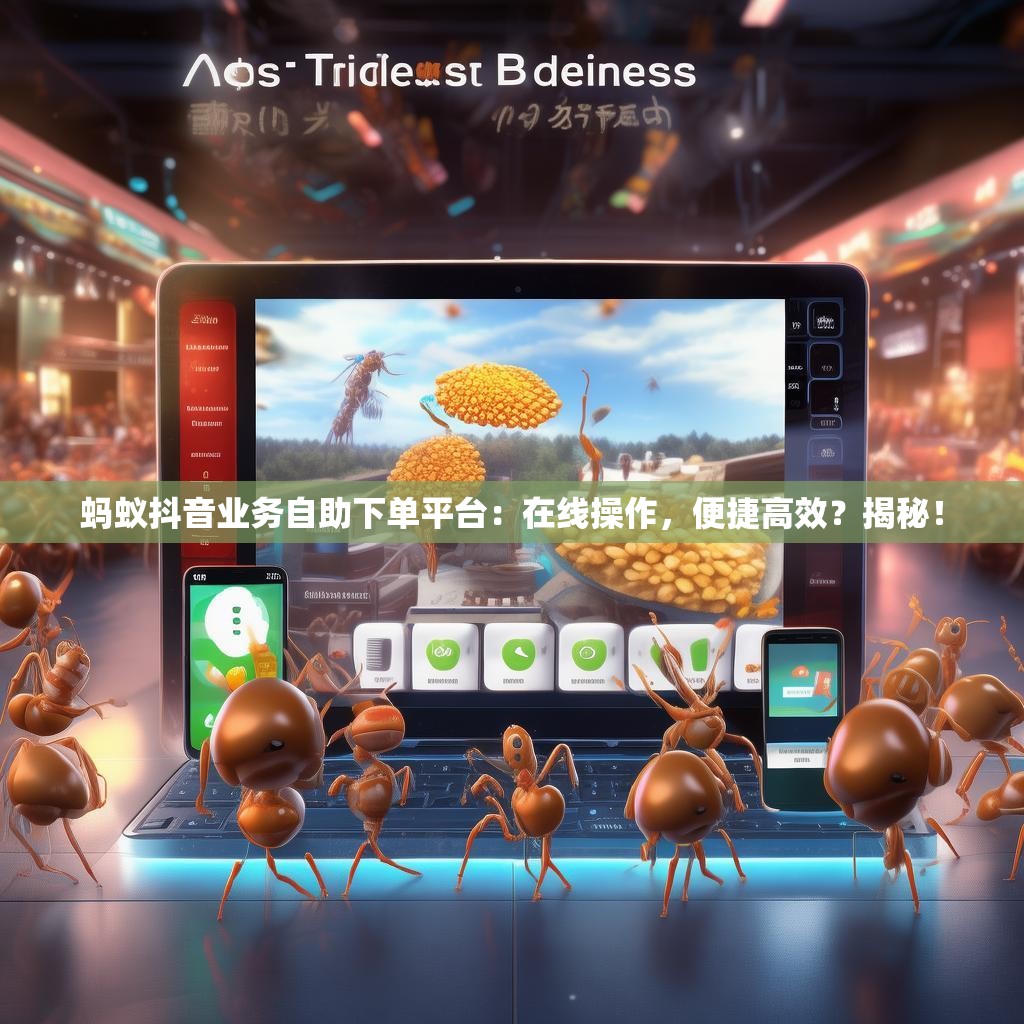 蚂蚁抖音业务自助下单平台：在线操作，便捷高效？揭秘！