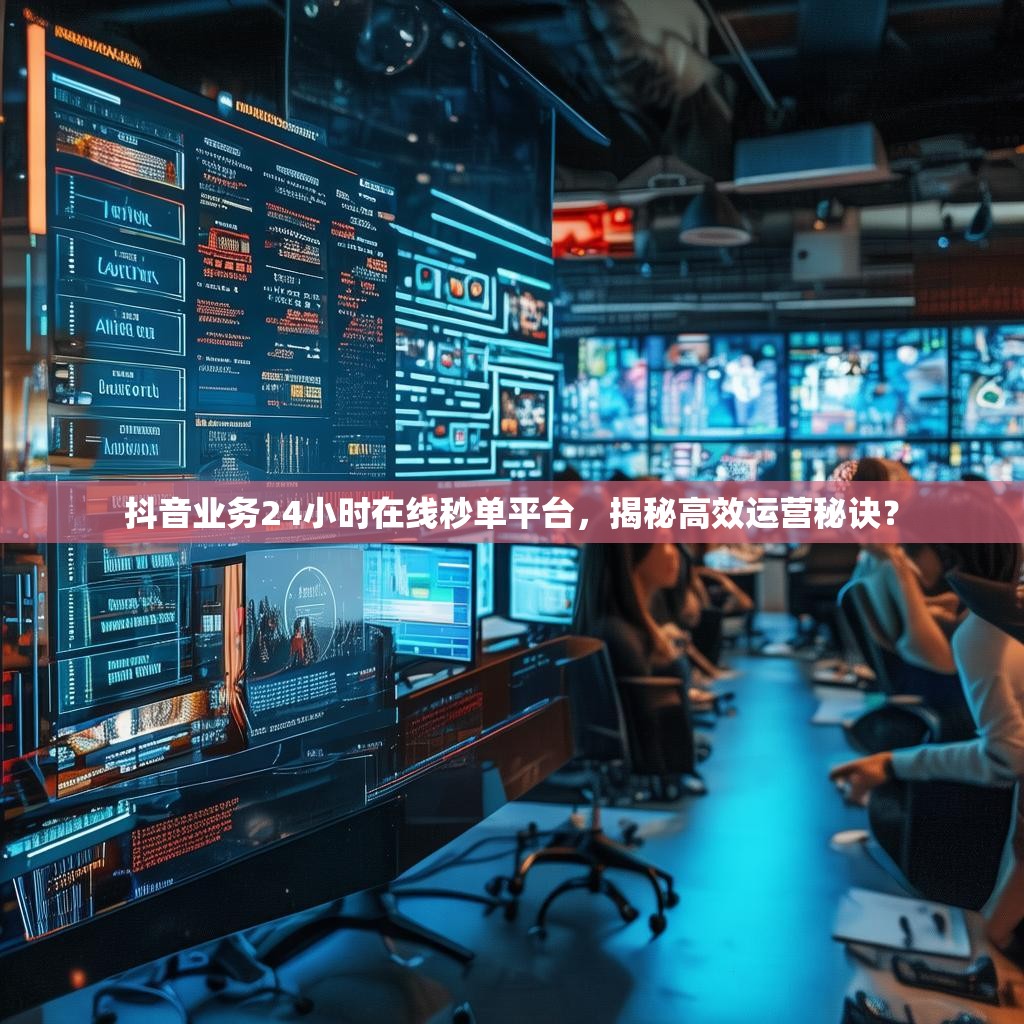 抖音业务24小时在线秒单平台，揭秘高效运营秘诀？