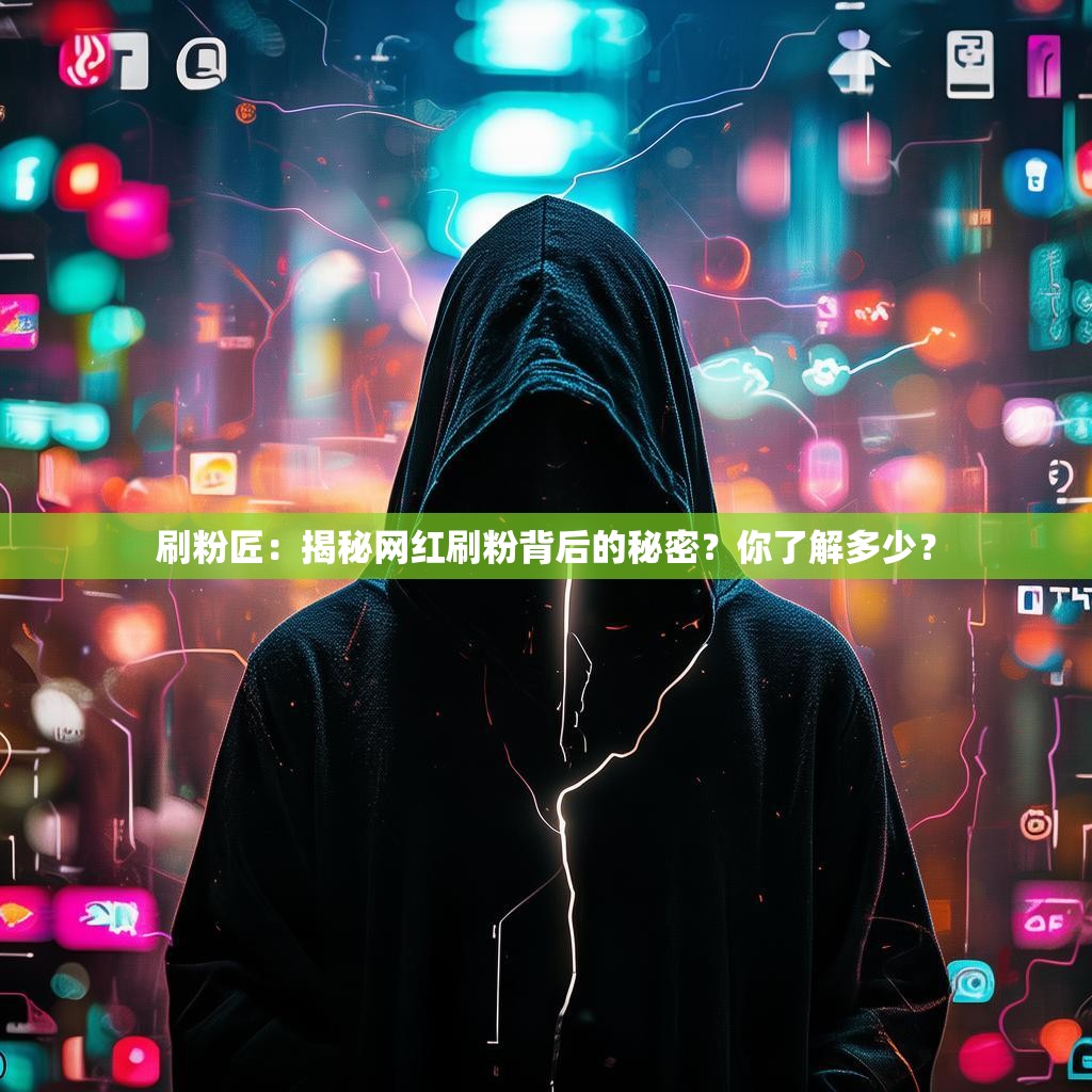 刷粉匠：揭秘网红刷粉背后的秘密？你了解多少？
