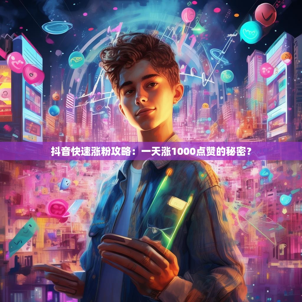 抖音快速涨粉攻略:一天涨1000点赞的秘密? 抖音快速涨粉攻略:一天涨1000点赞的秘密?