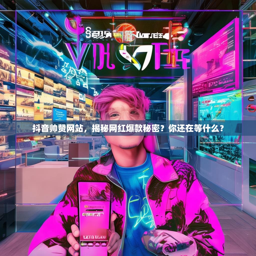 抖音帅赞网站，揭秘网红爆款秘密？你还在等什么？