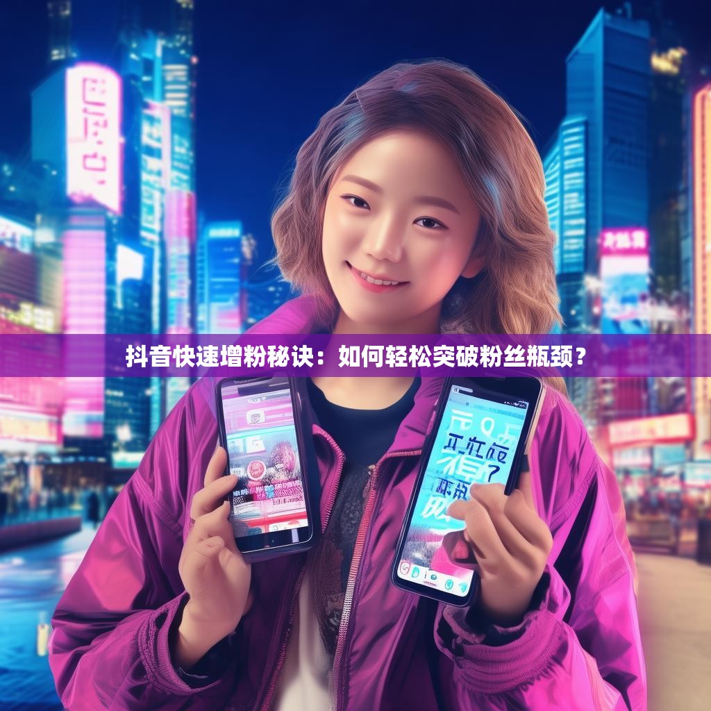 抖音快速增粉秘诀：如何轻松突破粉丝瓶颈？