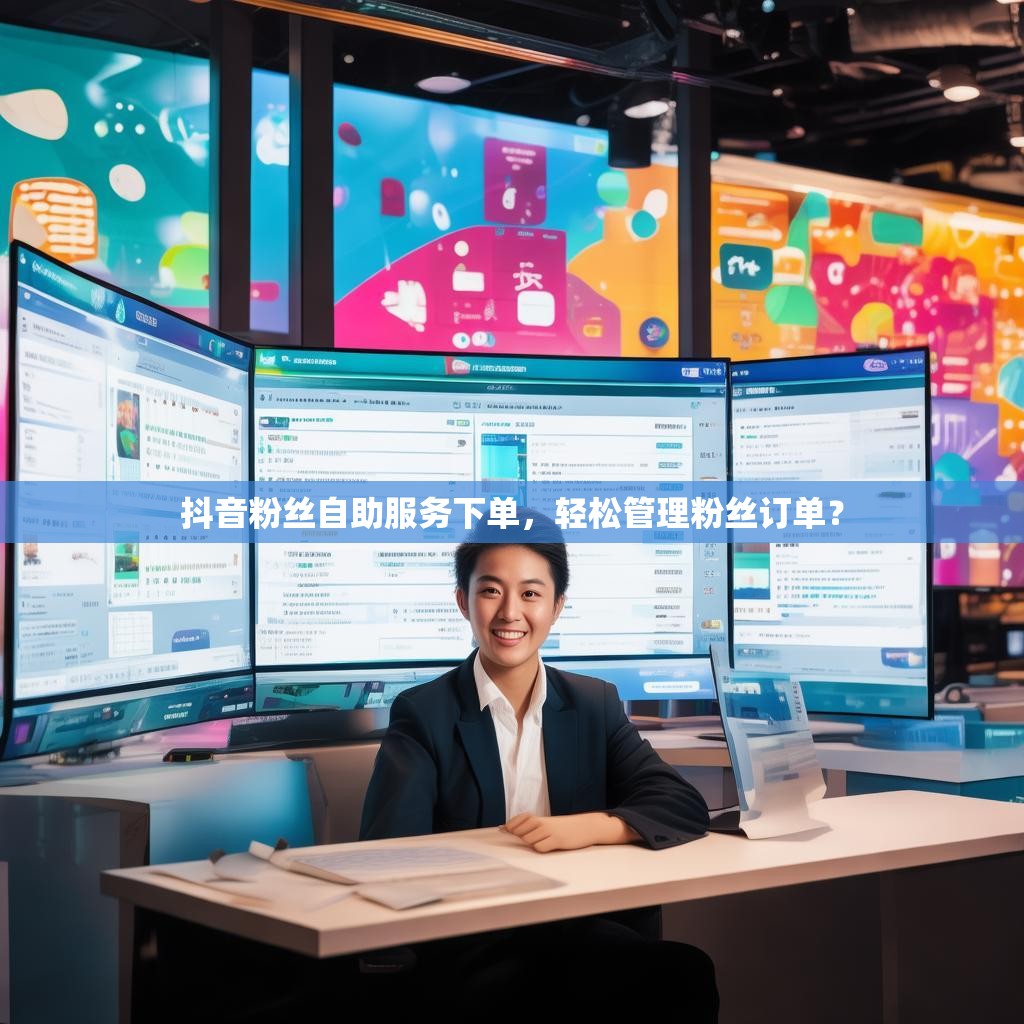 抖音粉丝自助服务下单，轻松管理粉丝订单？