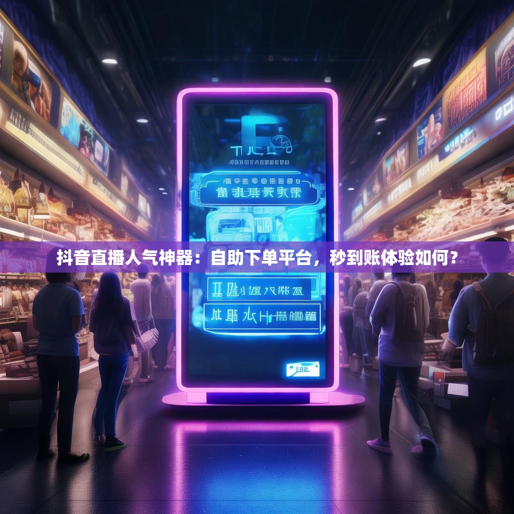 抖音直播人气神器:自助下单平台,秒到账体验如何? 抖音直播人气神器:自助下单平台,秒到账体验如何?
