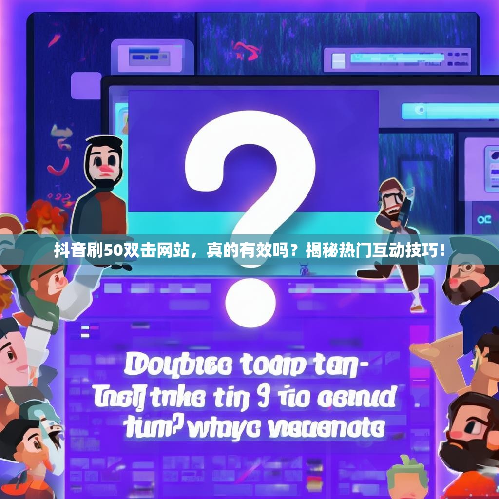 抖音刷50双击网站，真的有效吗？揭秘热门互动技巧！