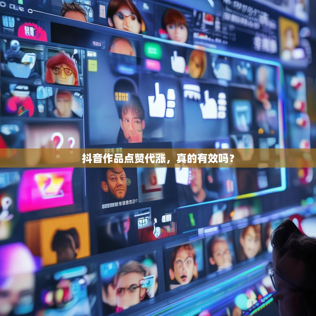 抖音作品点赞代涨，真的有效吗？