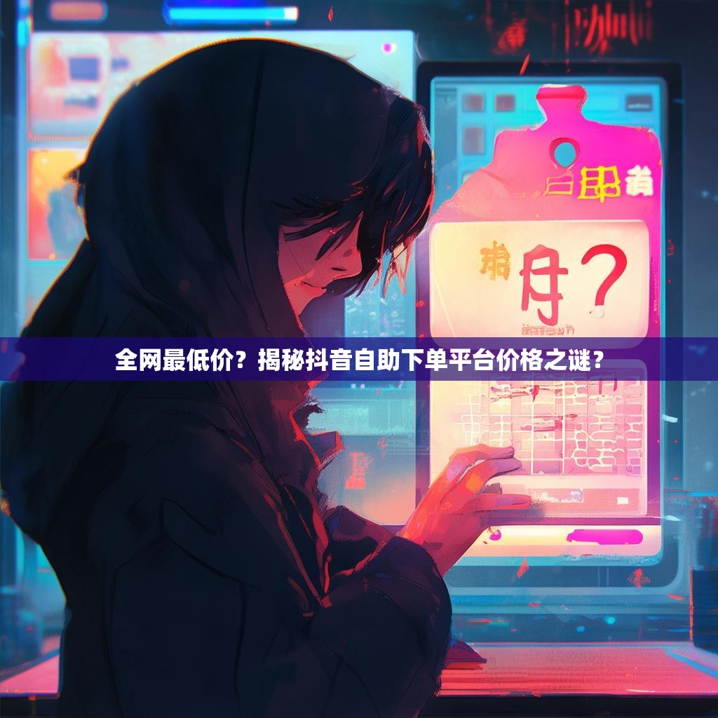 全网最低价？揭秘抖音自助下单平台价格之谜？