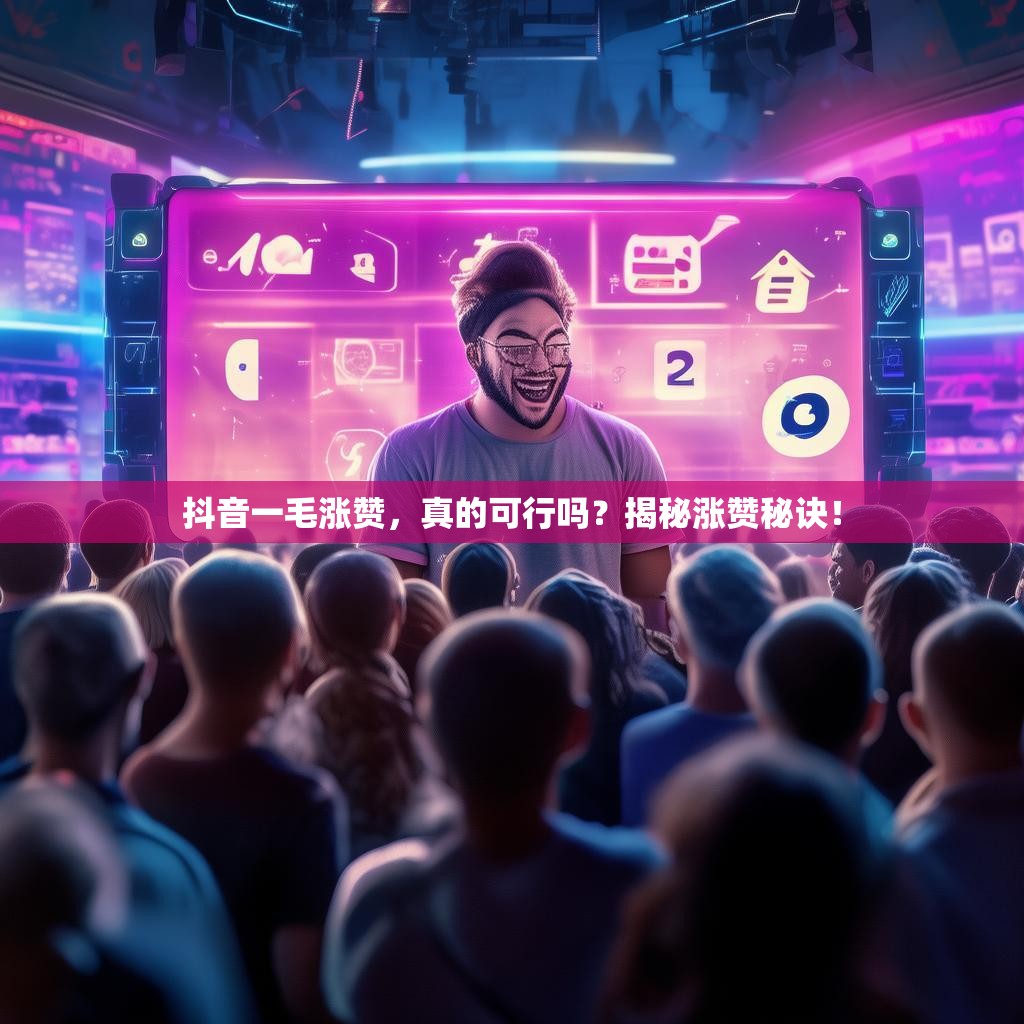 抖音一毛涨赞，真的可行吗？揭秘涨赞秘诀！