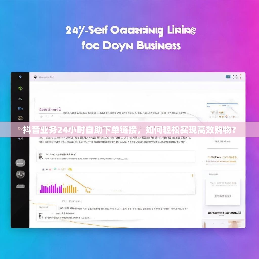 抖音业务24小时自助下单链接，如何轻松实现高效购物？