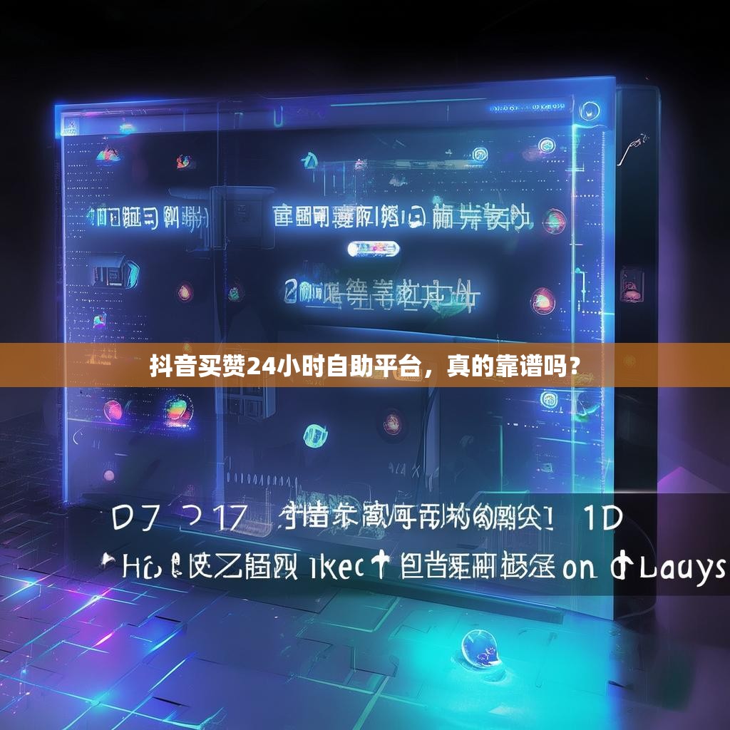 抖音买赞24小时自助平台，真的靠谱吗？