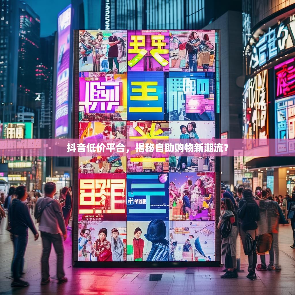 抖音低价平台，揭秘自助购物新潮流？